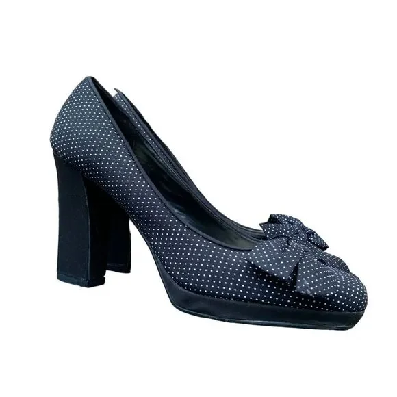 Polka Dot High Heels - Picture 8 of 13